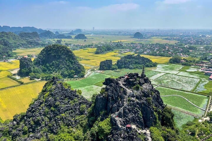 Full-Day Ninh Binh: Hoa Lu, Trang An & Mua Caves from Hanoi photo 3