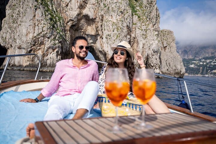 Private 4-Hour Boat Tour of Capri: Blue Grotto, Caves & Coastal Highlights photo 6