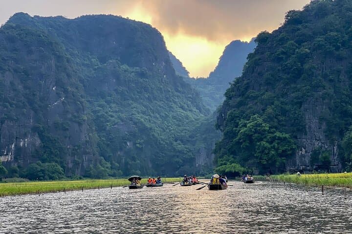 Ninh Binh Full-Day: Tam Coc Bamboo Boat, Hoa Lu Temples & Countryside Biking photo 3