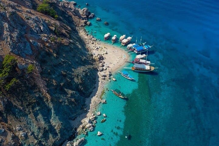 Suluada Island Sunset Boat Tour from Kemer — BBQ Dinner & Love Cave Visit photo 2