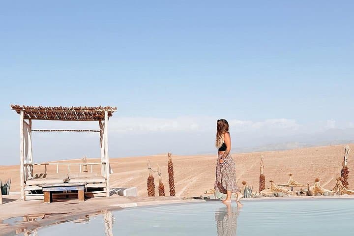 Private Luxury Agafay Desert Day Trip: Quad Biking, Camel Ride & Pool Near Marrakech photo 1