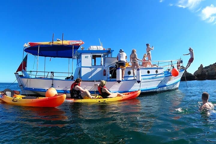 Alvor Boat and Kayak Tour: Explore Secret Caves and Secluded Beaches photo 5