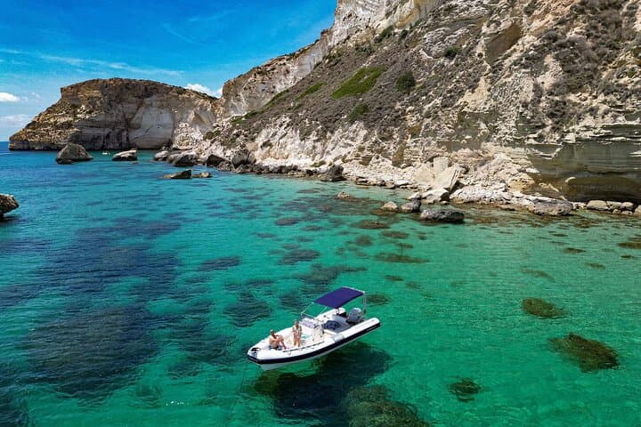 Dinghy Tour of Gulf of Cagliari: Devil's Saddle Snorkel, Prosecco & Sun