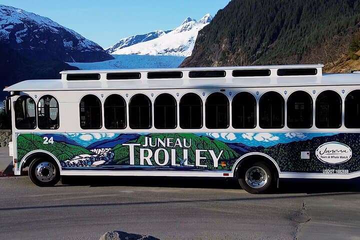 Exploring Mendenhall Glacier: A Convenient Trolley Tour From Juneau's Cruise Dock photo 6