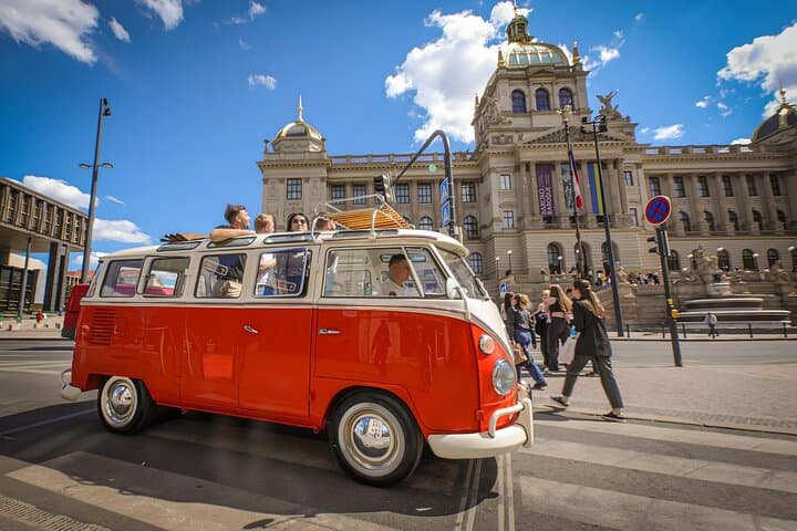 Cruise Prague in a Classic VW T1 Samba: 60-Minute Private City Tour photo 1
