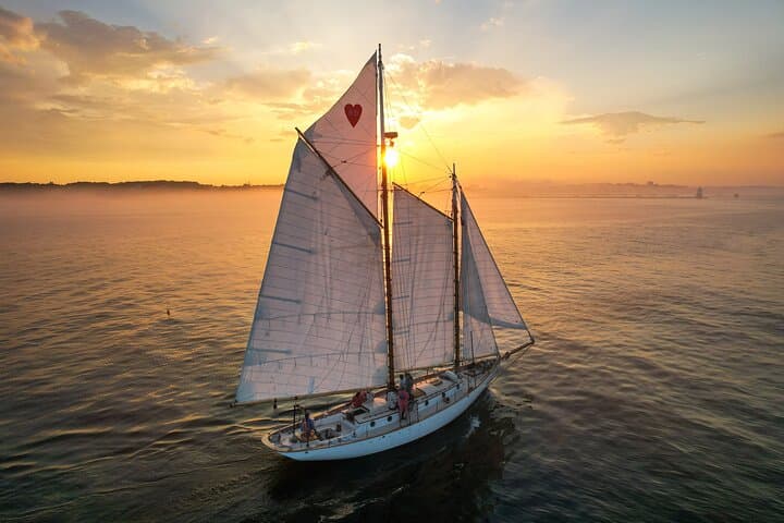 Sunset Windjammer Cruise on Casco Bay — Portland Maine Sailing Experience