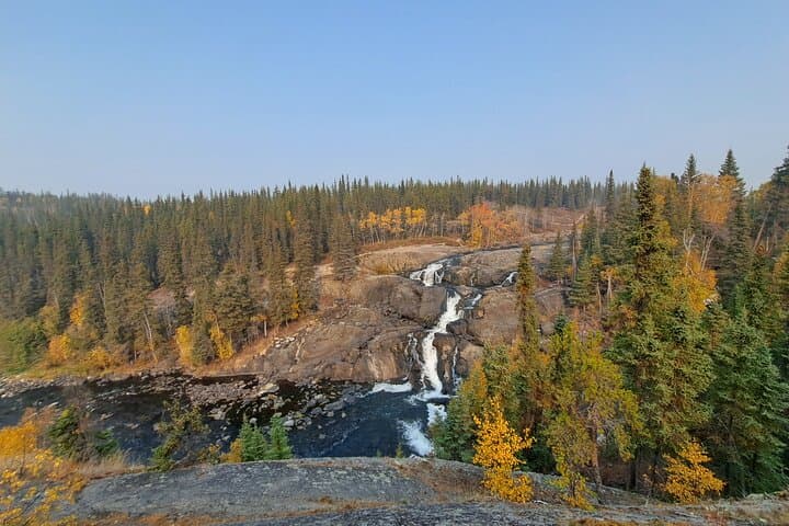 Cameron Falls Hike with Lakeside BBQ and Madeline Lake Kayaking