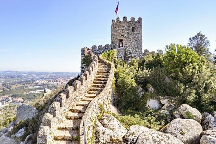 Explore Sintra's Moorish Castle: Skip-the-Line Self-Guided Audio Tour