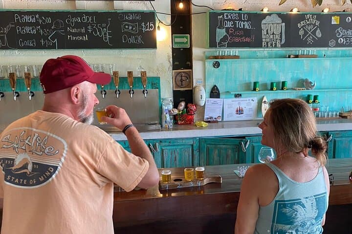 Cancun Craft Beer Tour: Puerto Morelos Brewery & Taproom Tasting