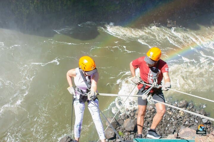 Abseiling Victoria Falls: Rappel 110m into the Zambezi Gorge photo 6
