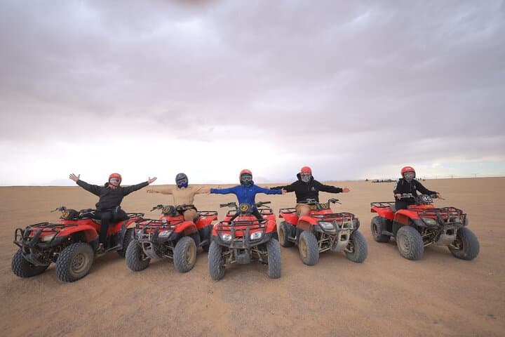 Hurghada Super Safari: ATV Rides, Camel Trek & Bedouin Sunset Evening
