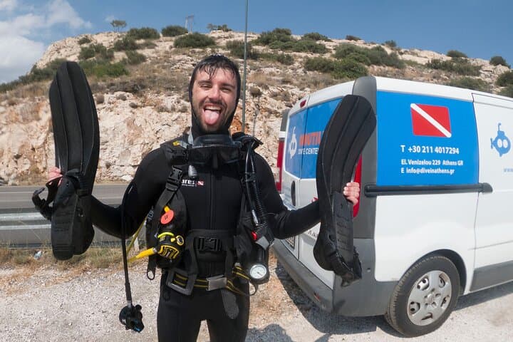 Try Scuba Diving in Athens — Beginner Aegean Dive in Vouliagmeni photo 2
