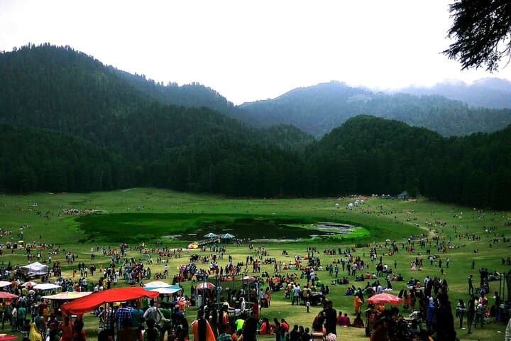 Dalhousie Full-Day Sightseeing: Khajjiar Meadows, Panchpula Falls & Kalatop Drive