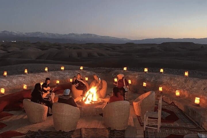 Sunset Camel Ride and Luxury Dinner in Agafay Desert photo 5