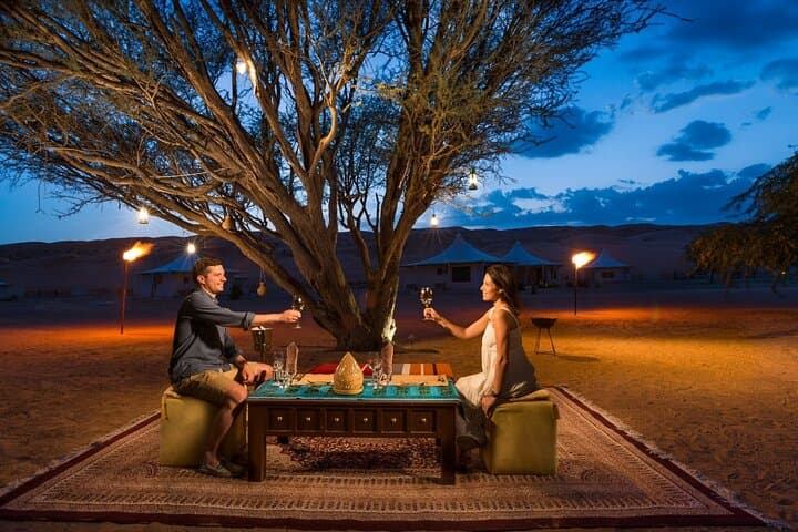 Sunset Camel Ride and Luxury Dinner in Agafay Desert