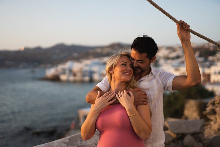 Private Mykonos Town Photographer — 90-Minute Photo Tour of Little Venice & Windmills photo 1