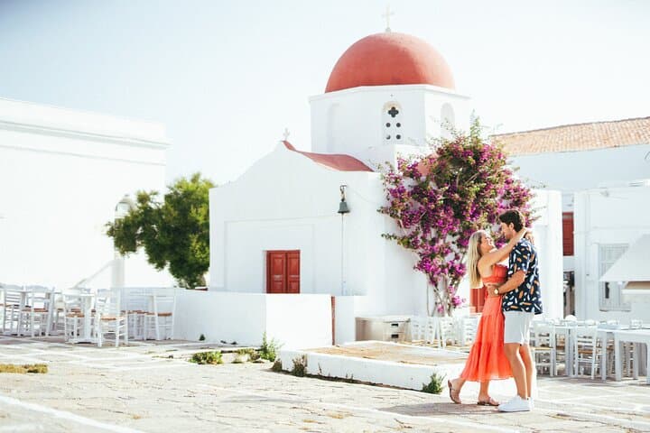 Private Mykonos Town Photographer — 90-Minute Photo Tour of Little Venice & Windmills photo 4
