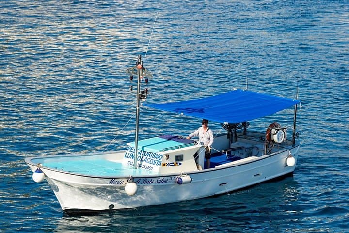 Amalfi Coast Boat Tour with Aperitif & Live Music — Swim Stops from Amalfi