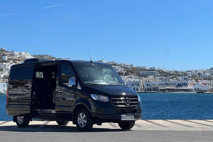 Explore Mykonos by Luxury Mini Bus: Beaches, Ano Mera & Armenistis Lighthouse photo 4