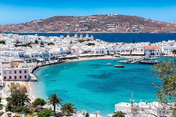 Explore Mykonos by Luxury Mini Bus: Beaches, Ano Mera & Armenistis Lighthouse photo 2