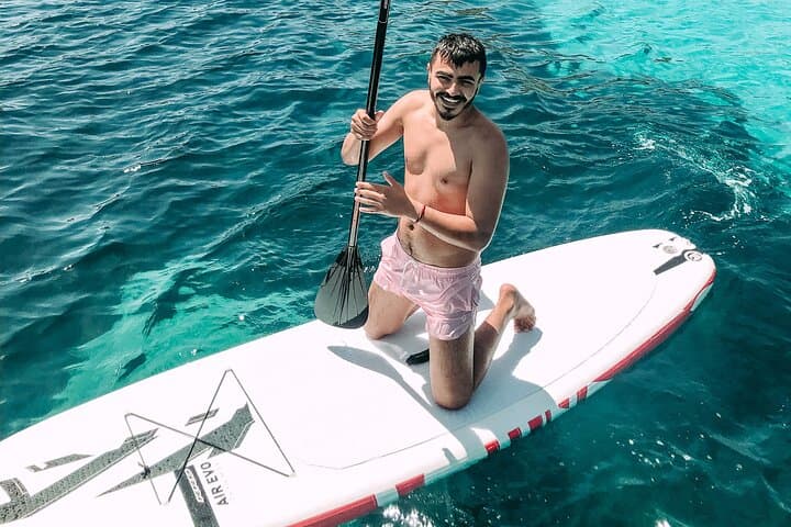 Milos Full-Day Catamaran Cruise to Kleftiko and Polyegos — Snorkel, SUP & Greek Lunch photo 4