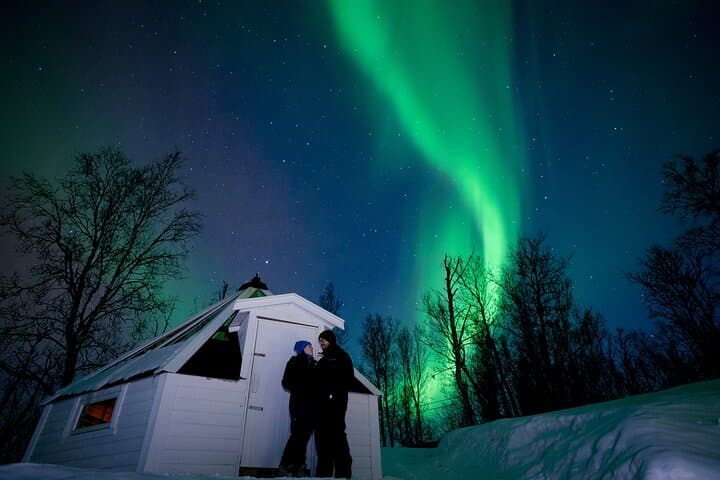 Aurora Crystal Lavvo Overnight from Tromsø: Snowshoeing & Northern Lights in Lyngen photo 5
