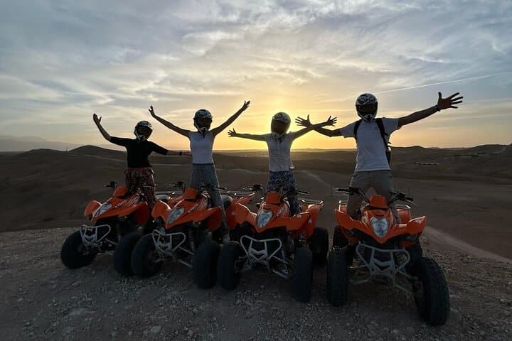 Quad Biking in Agafay Desert: Marrakech Half-Day Quad Excursion photo 4