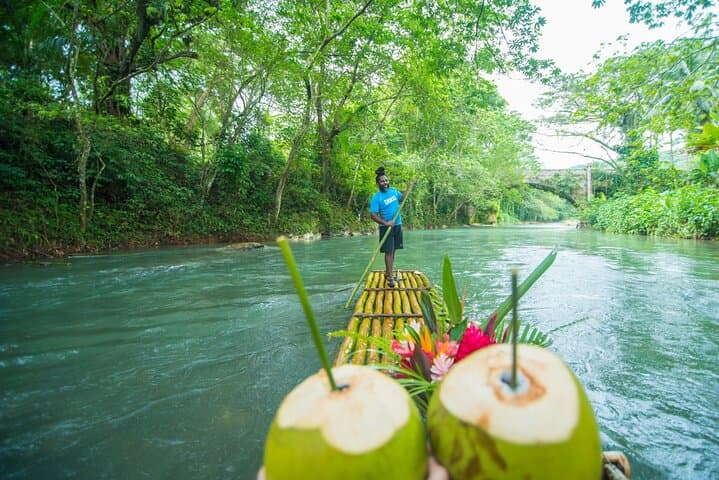 Martha Brae Bamboo Rafting and Luminous Lagoon Twilight Cruise from Montego Bay photo 5