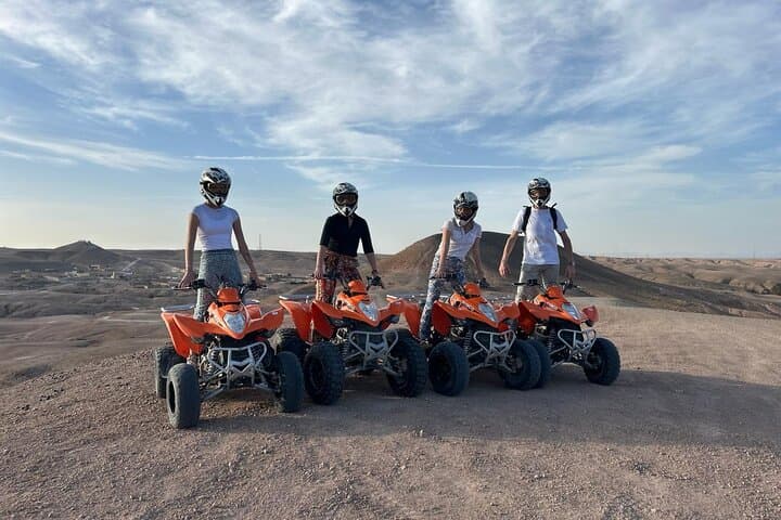 Quad Biking in Agafay Desert: Marrakech Half-Day Quad Excursion photo 6