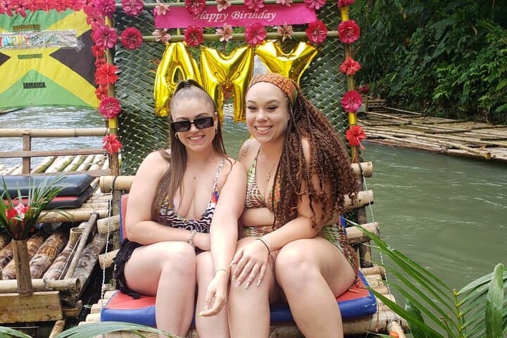 Lethe Bamboo Rafting & Limestone Massage — Montego Bay River Drift and City Highlights