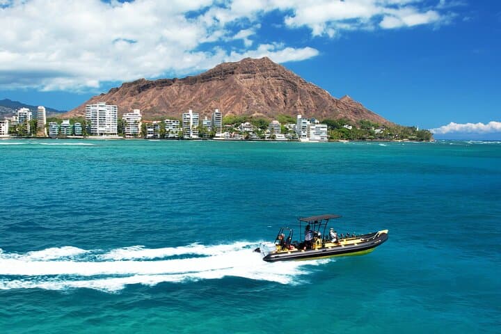 High-Speed Waikiki Whale Watching: Zodiac Cruise from Kewalo Basin photo 3