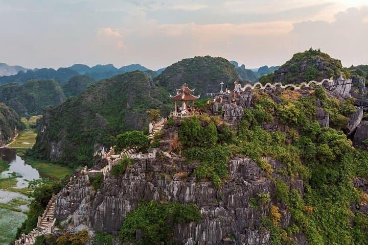 Tam Coc & Mua Cave: Ninh Binh Day Trip from Hanoi with Sunset Party photo 5