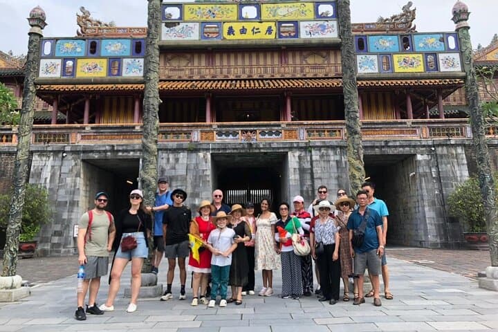 Full-Day Hue Royal Tombs, Pagodas & Village Tour: Dragon Boat, Citadel & Craft Villages photo 2