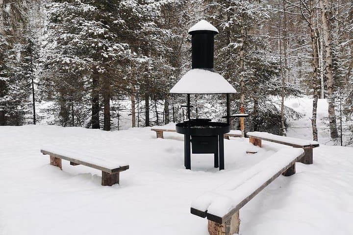 Korouoma Ice Waterfalls Hike from Rovaniemi — Frozen Canyons & Lappish BBQ photo 3