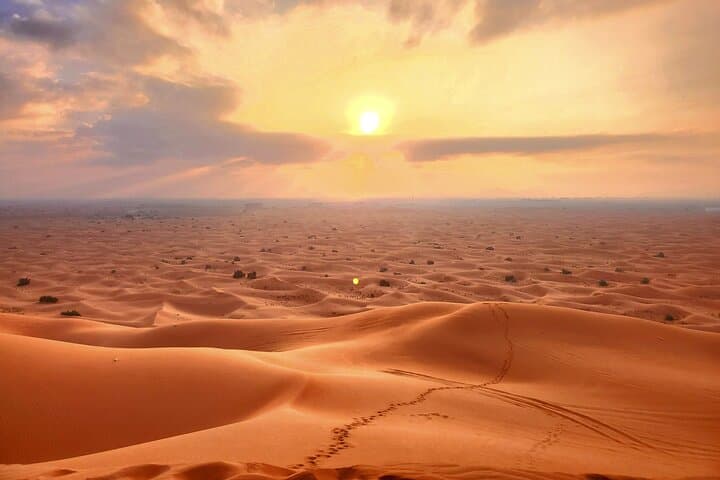 Dubai Evening Desert Safari: Dune Bashing, Sandboarding & Bedouin Dinner photo 2
