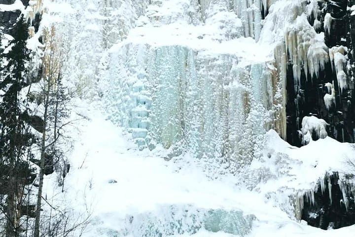 Korouoma Ice Waterfalls Hike from Rovaniemi — Frozen Canyons & Lappish BBQ photo 2