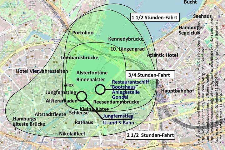 Gondola on the Alster: 45-Minute Venetian Ride in Hamburg photo 5