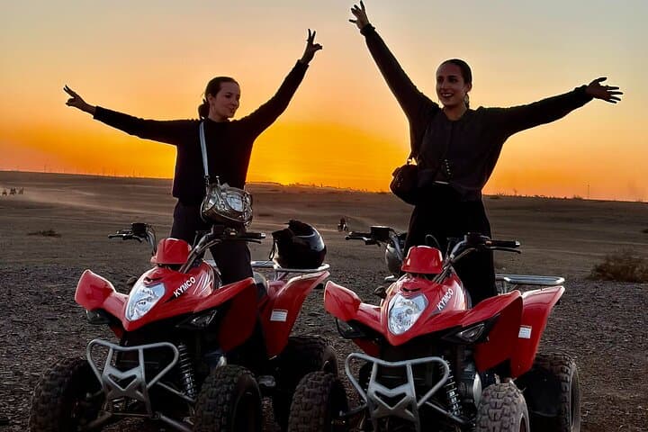Quad Adventure in Marrakech's Palmeraie and Jbilet Desert