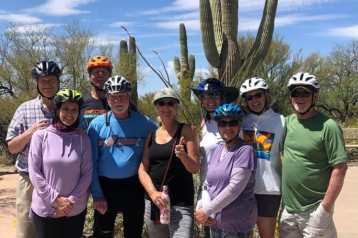 Sunset E-Bike Tour in Saguaro National Park East — Guided Desert Sunset Ride photo 2