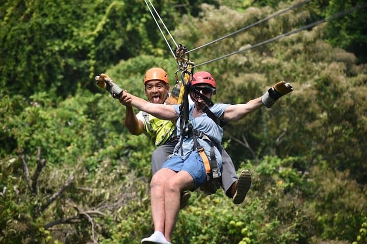 Roatán Zuperman Zipline — High-Speed Cables Over the South Shore photo 5