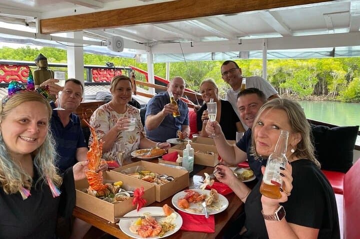 Shaolin Seafood Lunch Sail — Port Douglas Coastal Junk Boat Lunch on the Coral Sea photo 3