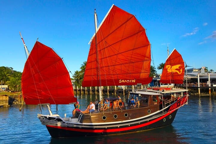 Shaolin Seafood Lunch Sail — Port Douglas Coastal Junk Boat Lunch on the Coral Sea photo 5