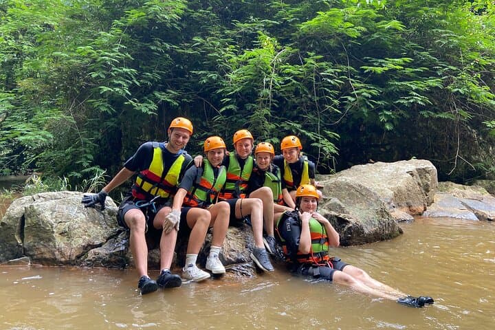 Da Lat Canyoning: Full-Day Waterfall Rappels, Natural Slides & Jungle Hike