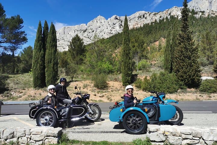 Aix-en-Provence Sidecar Tour: 2-Hour Wine & Sainte-Victoire Scenic Ride with Tasting photo 2