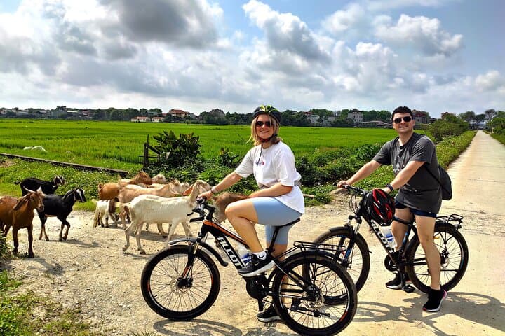 Ninh Binh Day Tour: Mua Cave, Trang An & Tam Coc Cycling with Local Family photo 2