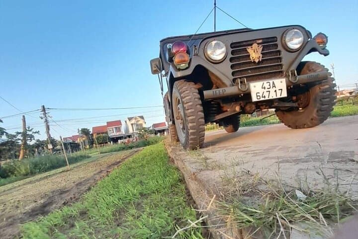 Hoi An Countryside Jeep Tour: Classic Jeep, Tra Que & Bamboo Boat Experience photo 3
