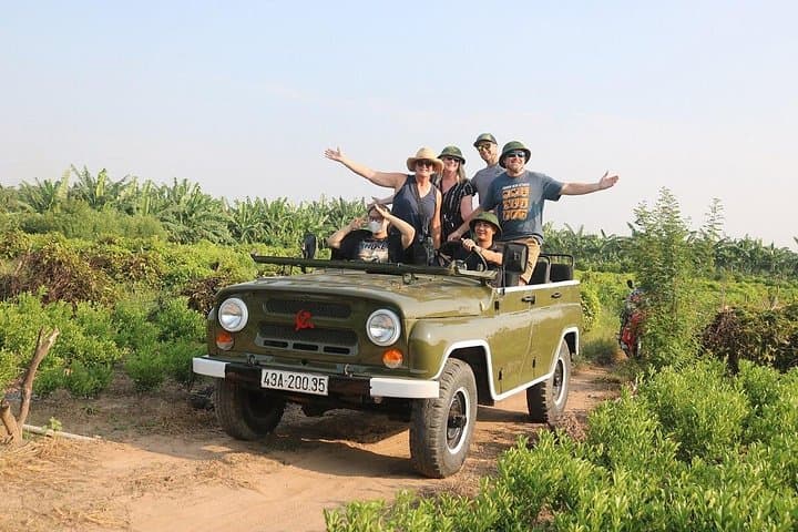 Hanoi by Jeep: City Highlights, Countryside Charm & Train Street Experience photo 3