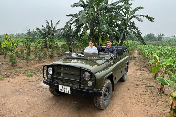 Hanoi by Jeep: City Highlights, Countryside Charm & Train Street Experience photo 2