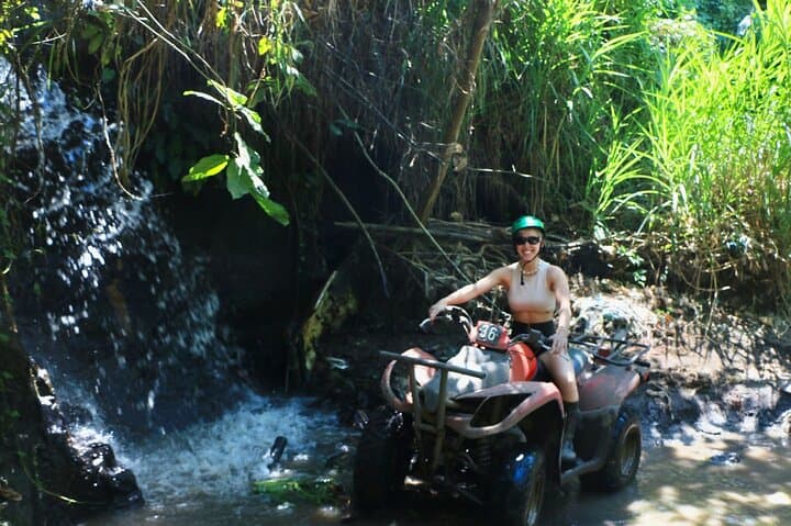 Ubud ATV Adventure: Waterfall, Rice Field & Barong Cave Quad Ride photo 6