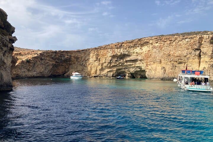 Full-Day Private Charter to Blue Lagoon, Crystal Lagoon & Gozo Caves photo 3